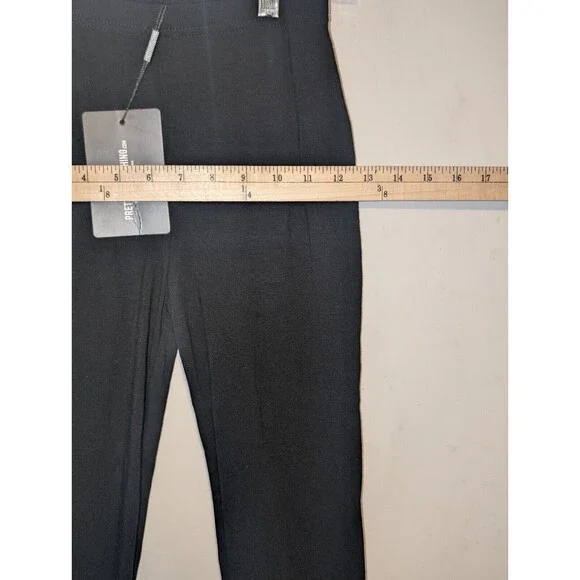NWT PrettyLittleThing Women's Size 2 Black Elastic Waist & Bottom Jogger - Picture 5 of 14